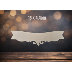 Tabliczka ozdobna 19 15cm, sklejka 3mm